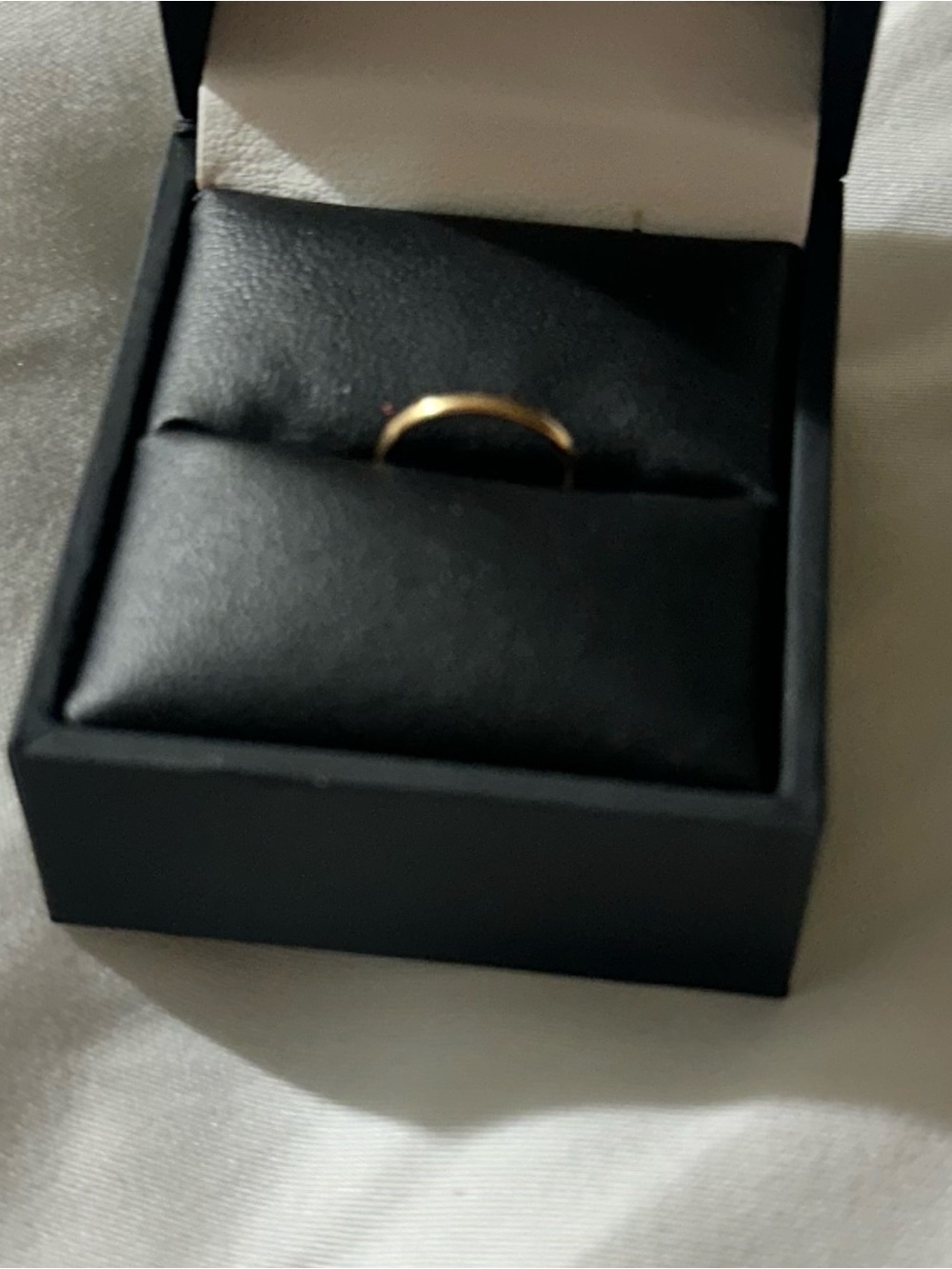Solid Gold Midi Stacking Ring